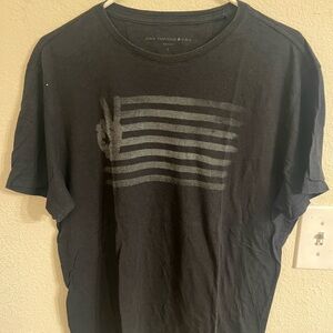 John Varvatos Charcoal Peace Sign Tee